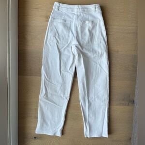 Aritzia Wilfred Free Modern Utility Pant in White